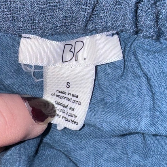 Blue Cloth Midi Skirt - Picture 7 of 7